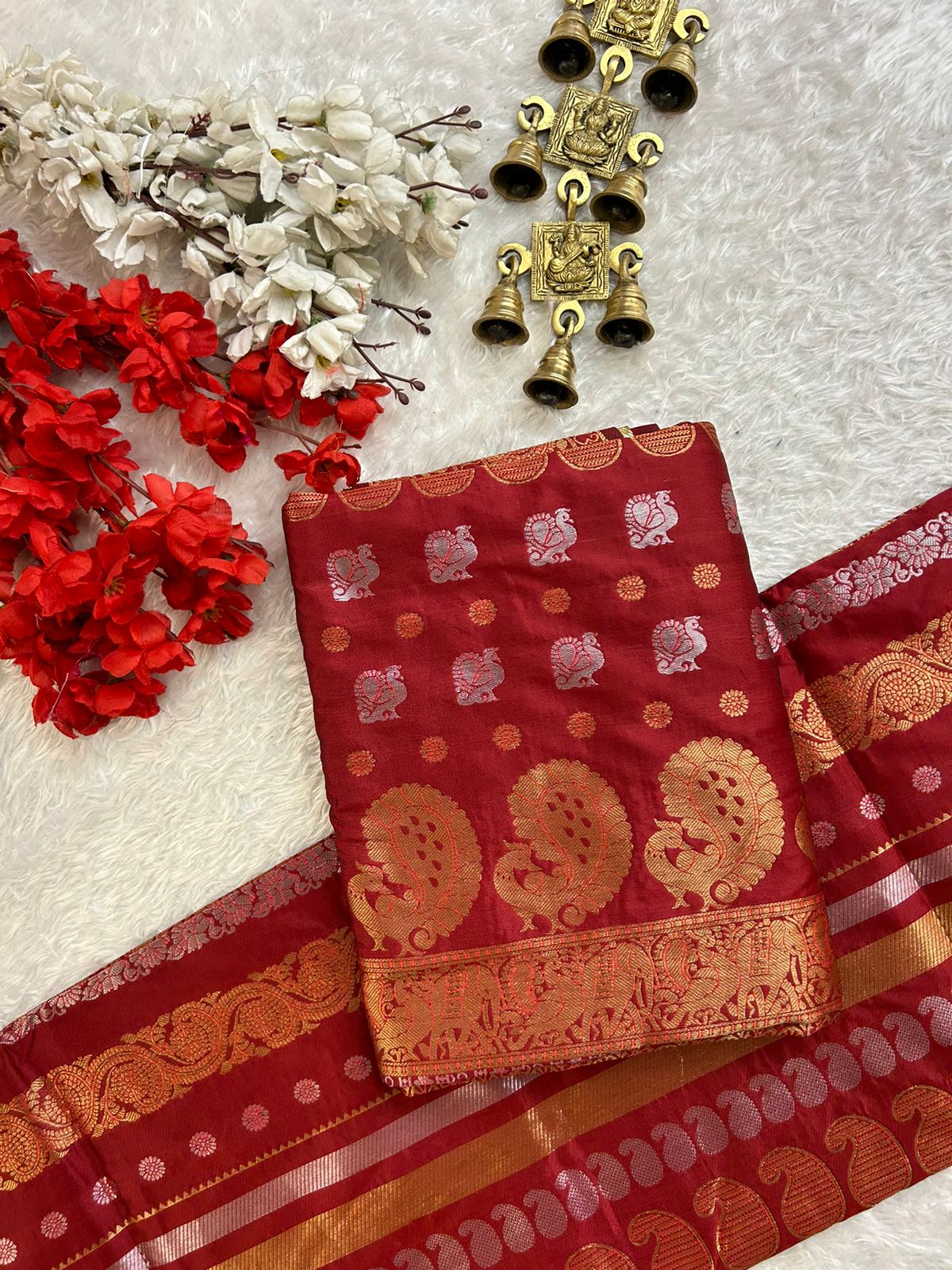 Nita Ambani Inspired Kanjivaram Silk Saree