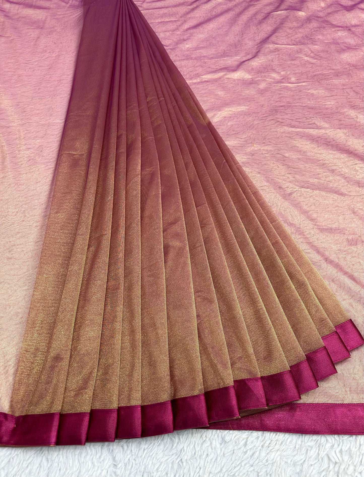 Hina khan inspired Silk Saree