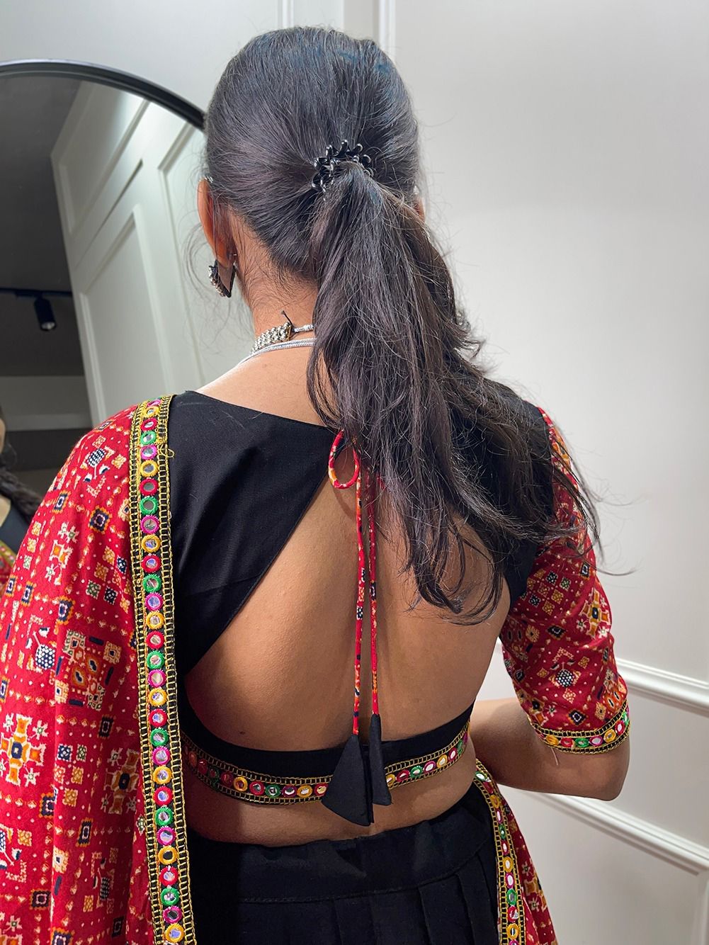 Gamthi Work- Lehenga Choli