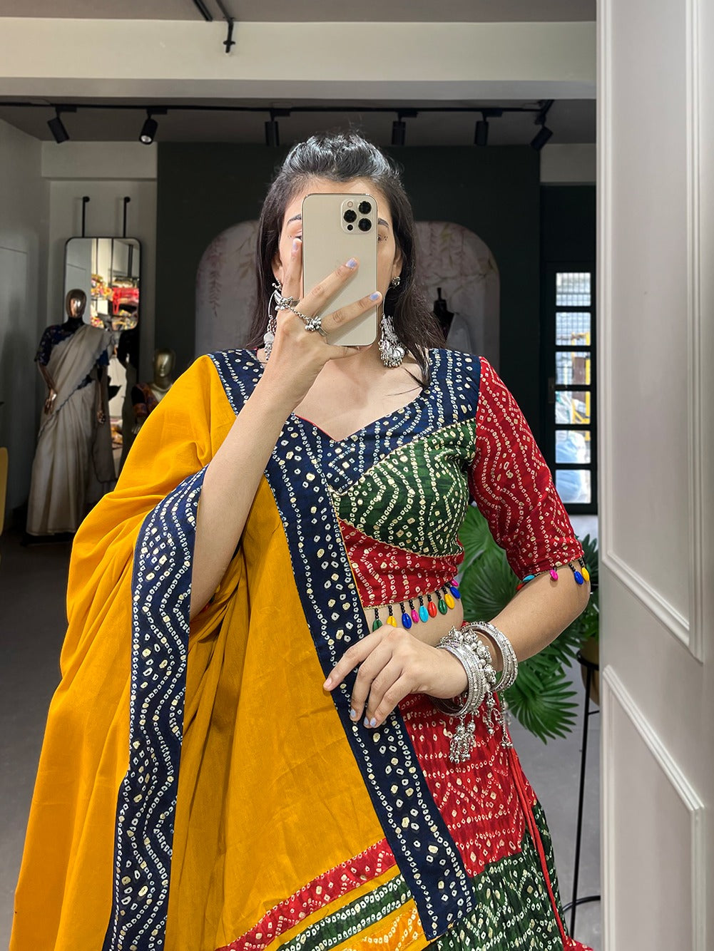 Full Bandhej Chaniya Choli