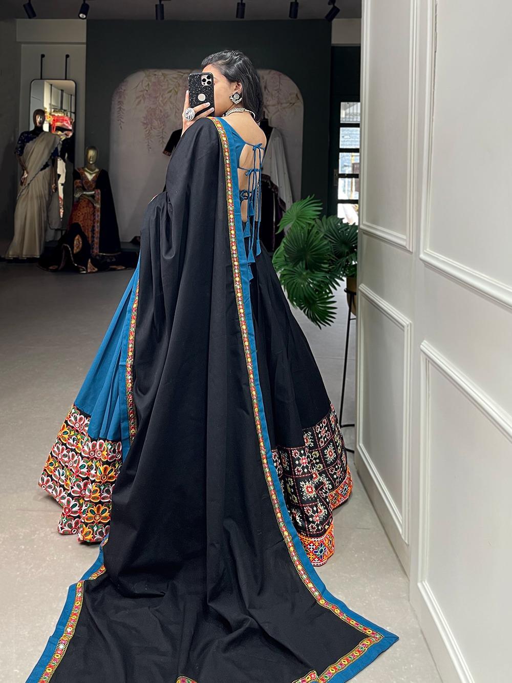 Designer Navratri Garba Lehenga