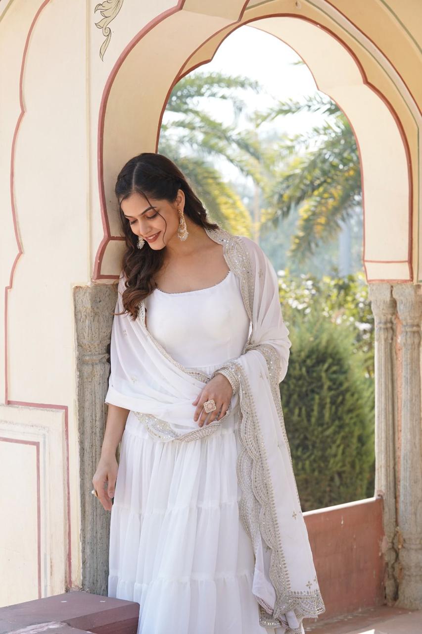 15 Meters Huge Flared Gown