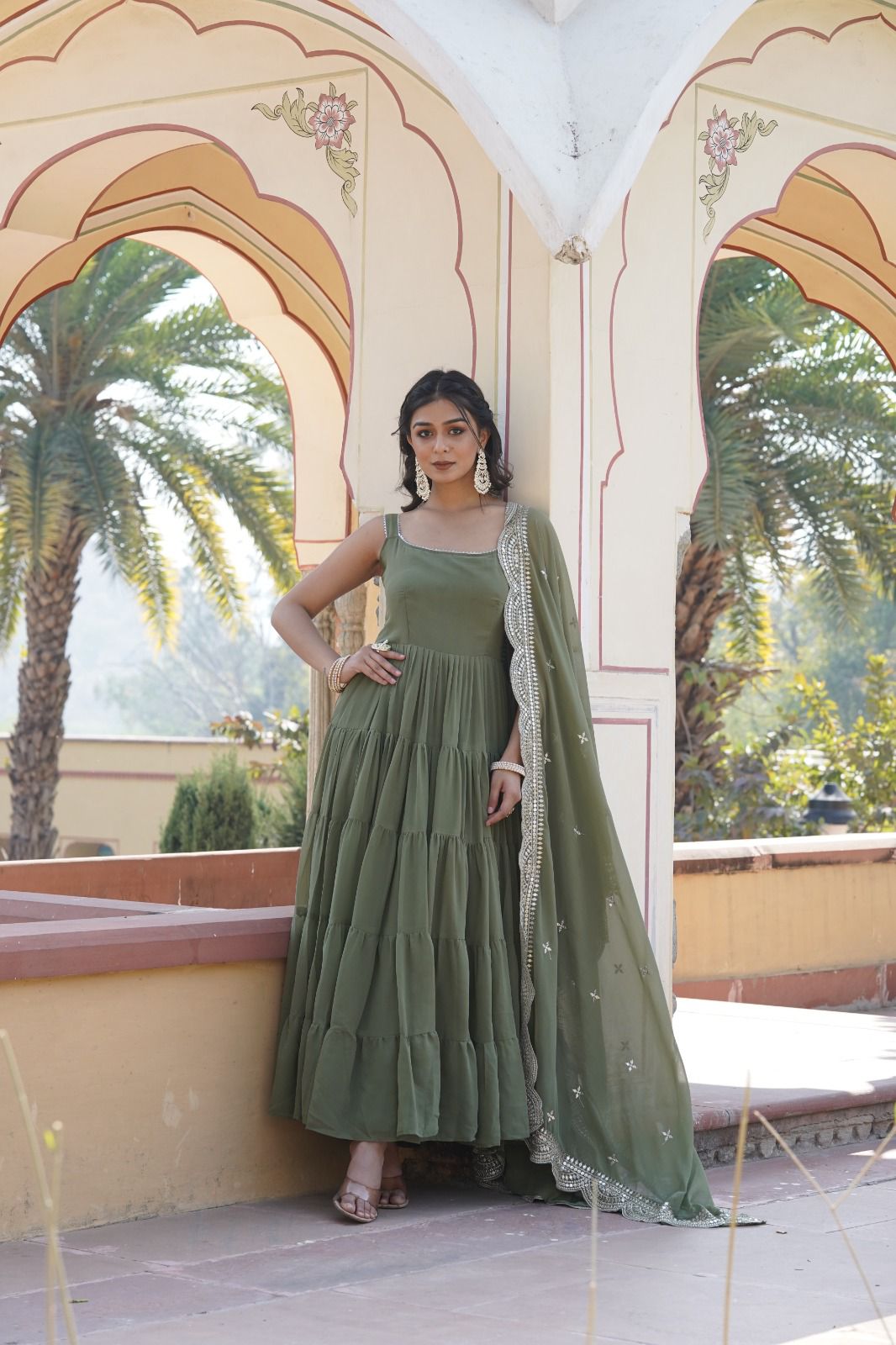 15 Meters Huge Flared Gown