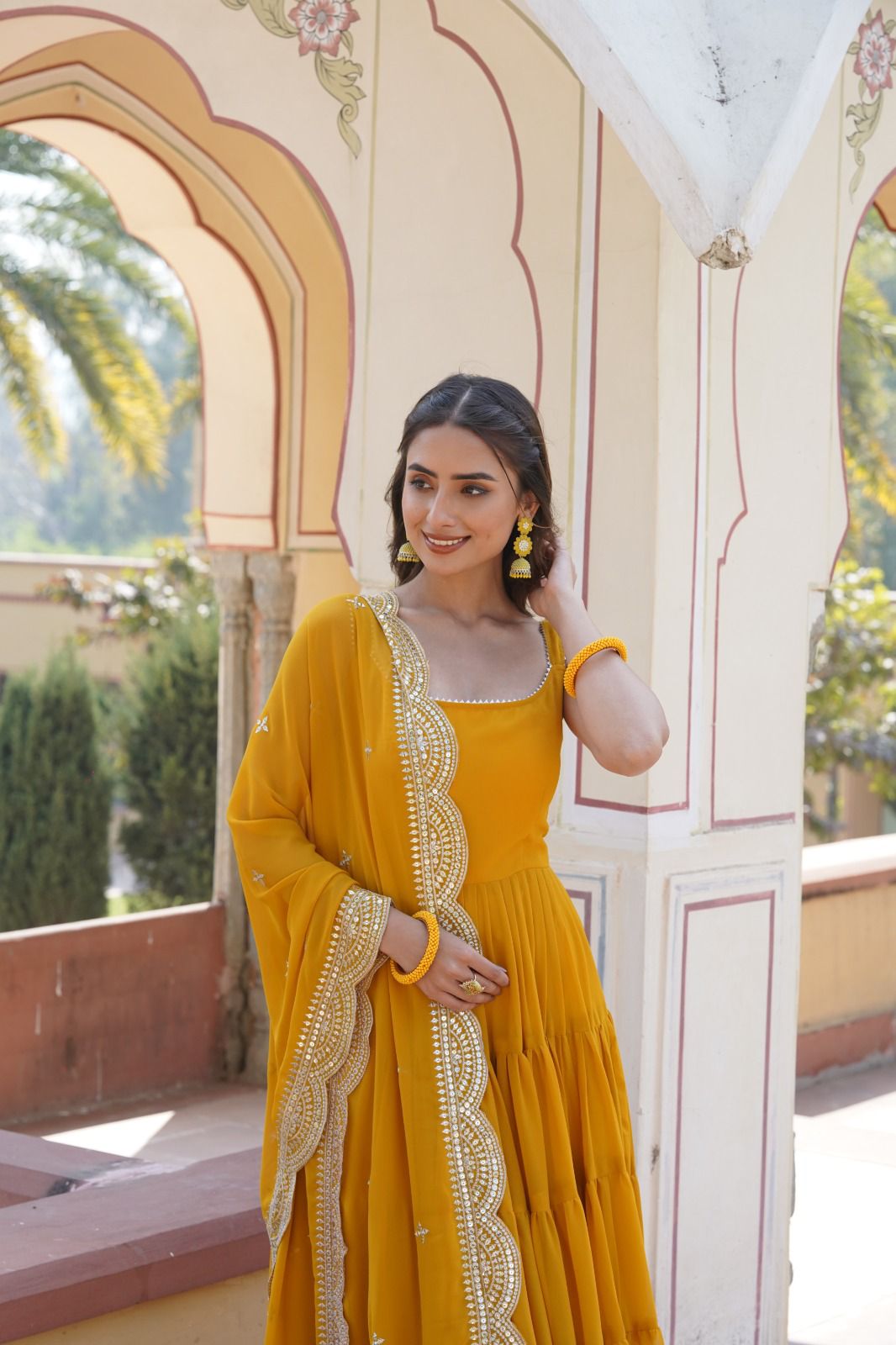 15 Meters Huge Flared Gown