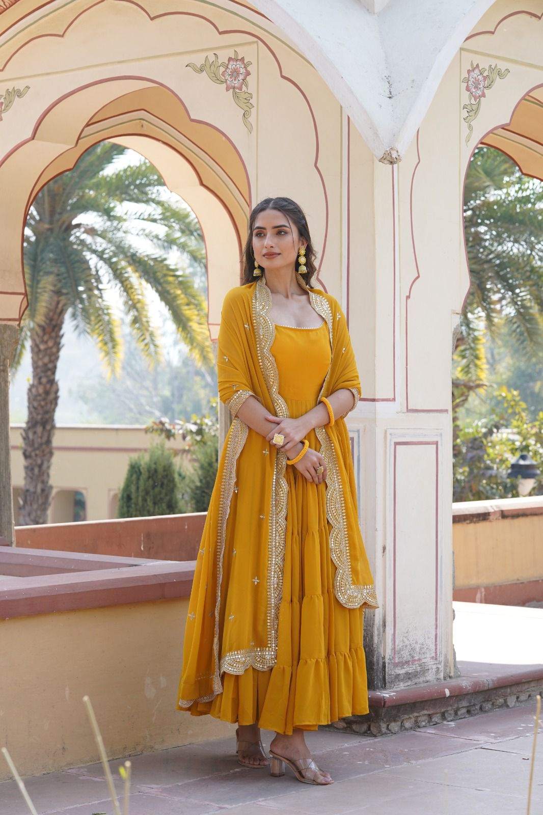 15 Meters Huge Flared Gown