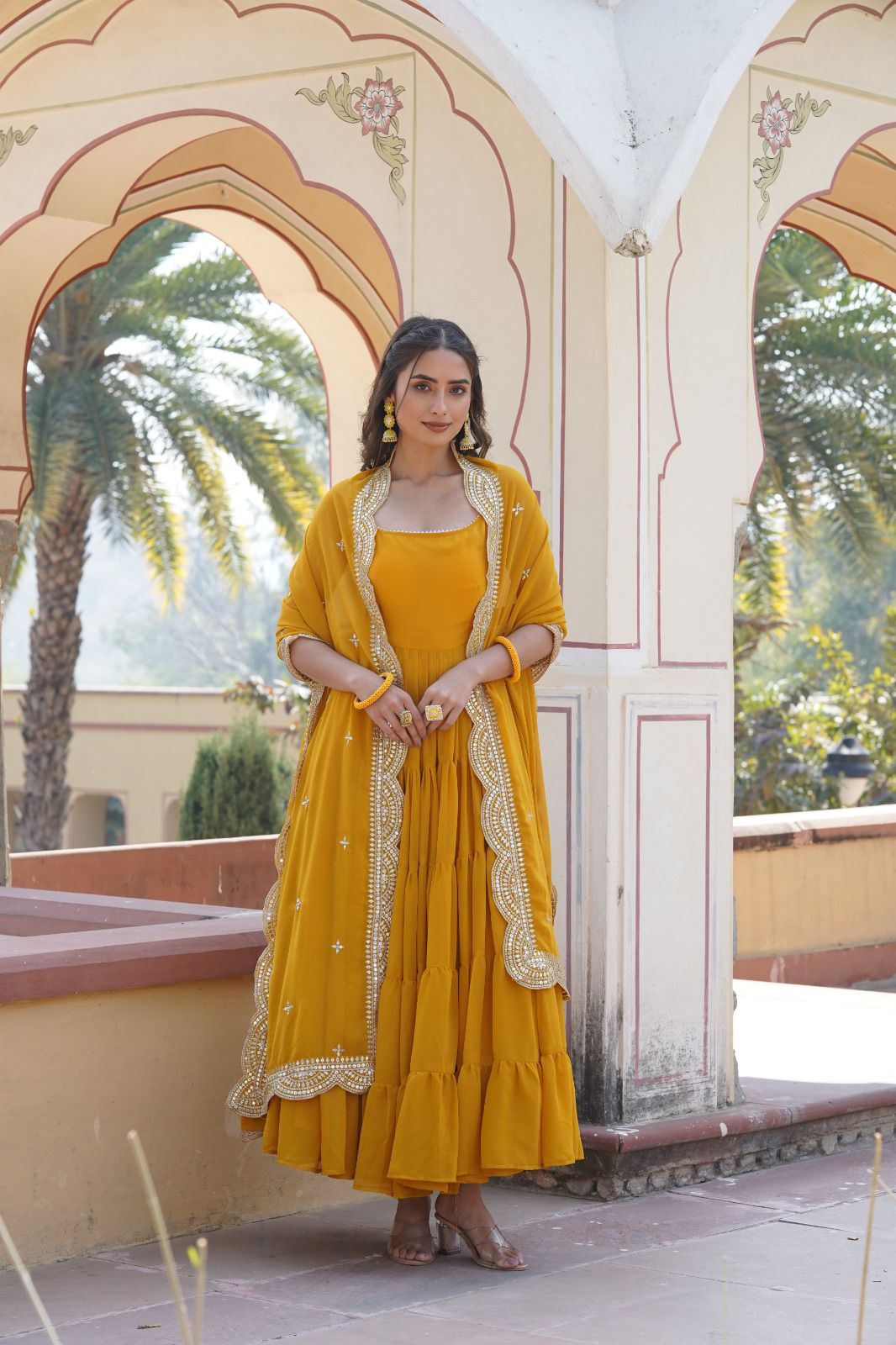 15 Meters Huge Flared Gown