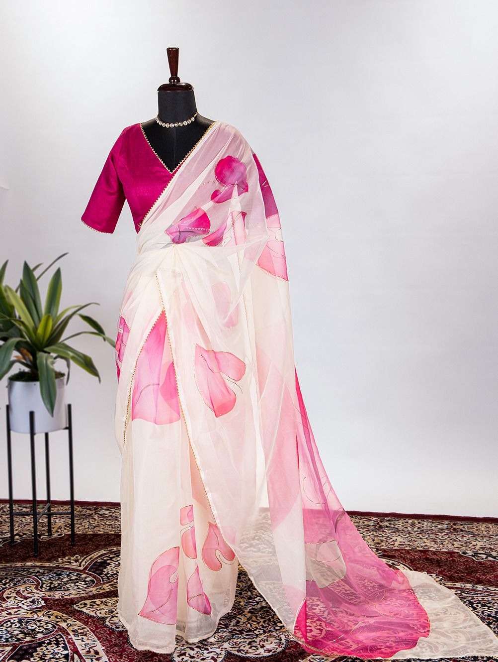 Organza Saree