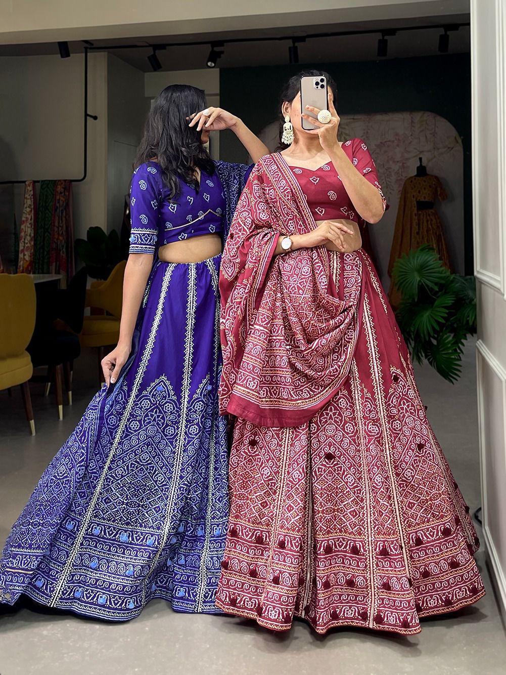 Tassels and Gotta Patti work Lehenga Choli