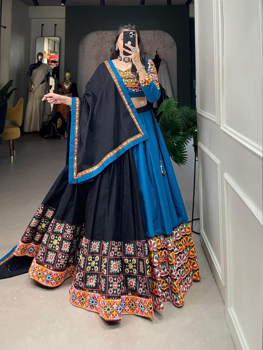 Designer Navratri Garba Lehenga