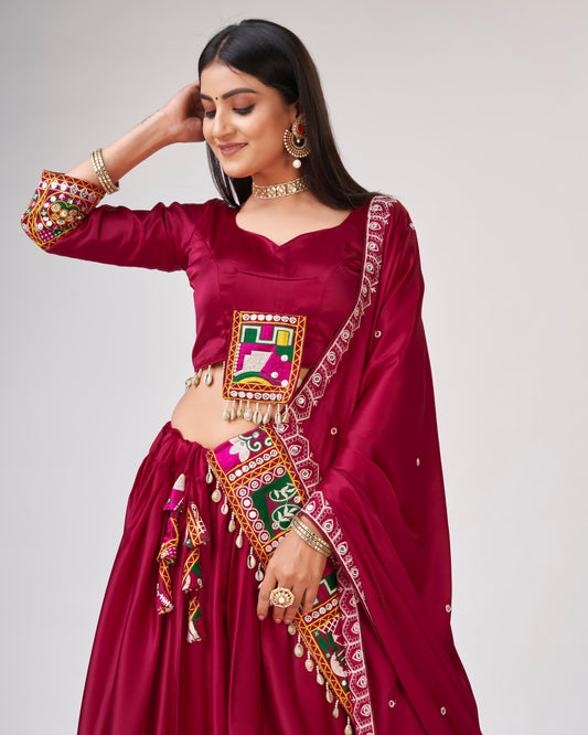 Garba Night Dance Lehenga