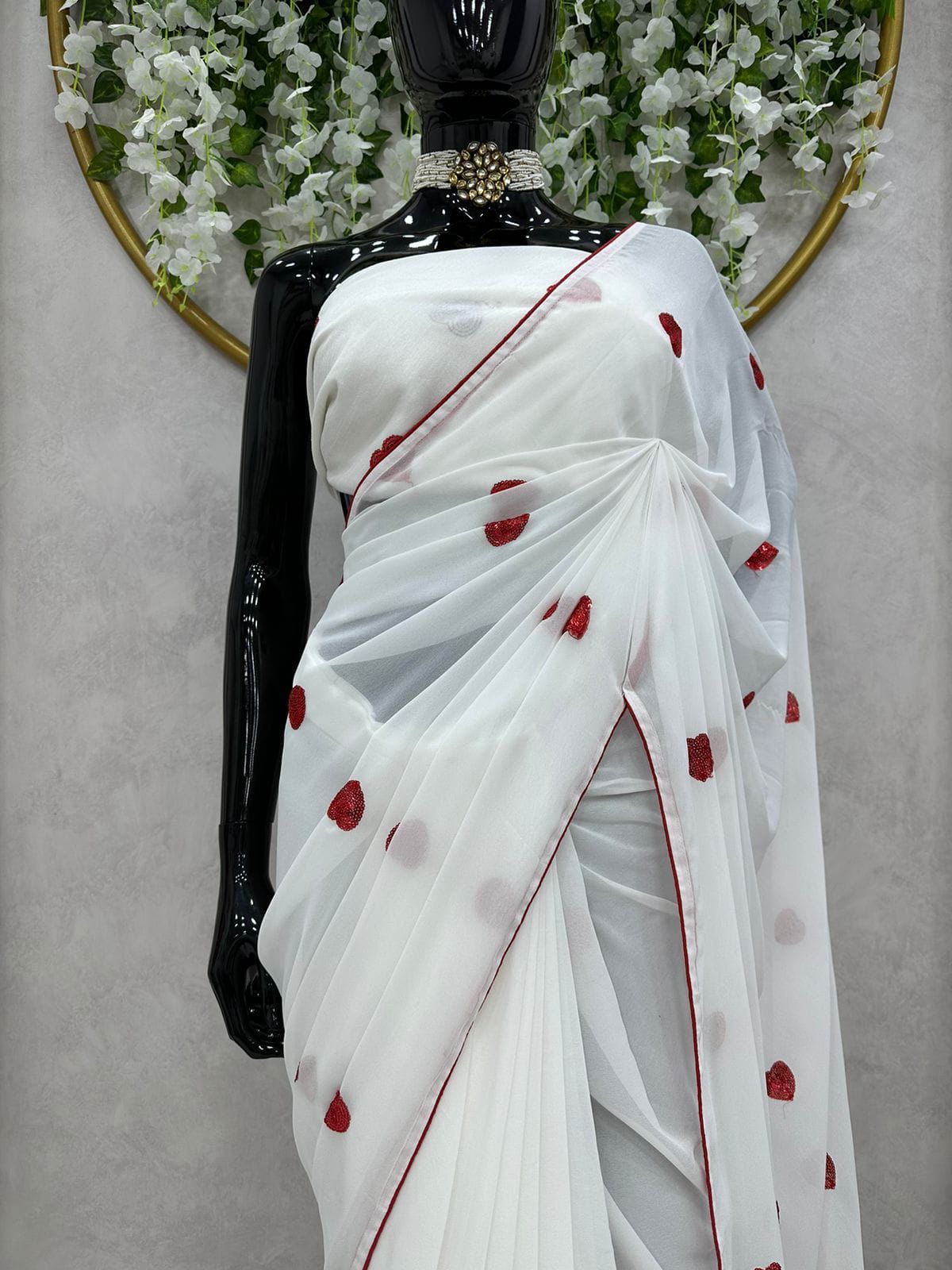 Ready to wear Heart saree