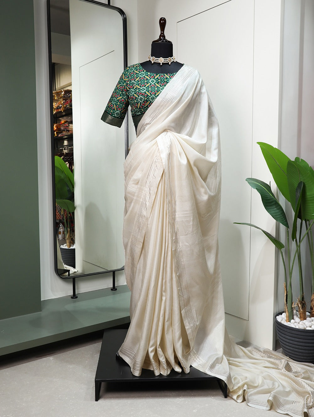 Manipuri Tussar Silk Saree