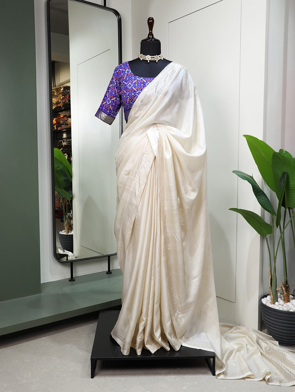 Manipuri Tussar Silk Saree