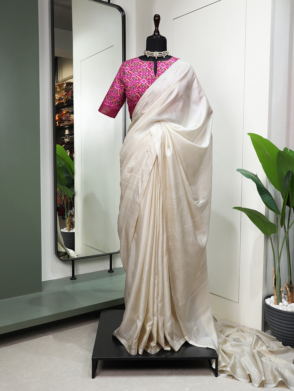 Manipuri Tussar Silk Saree