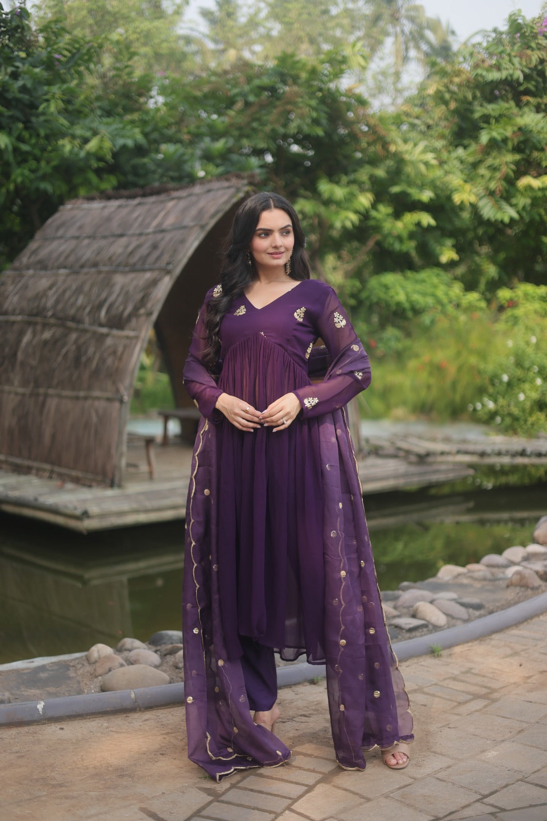 Alia Cutt Kurta Set