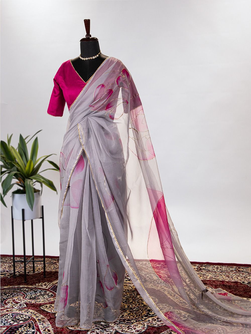 Organza Saree